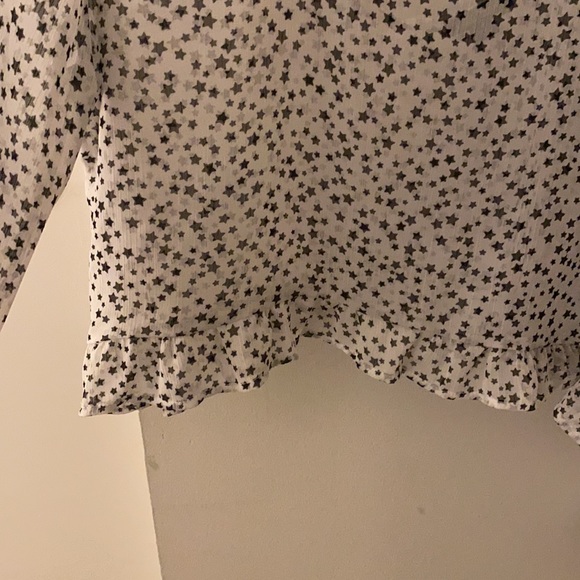 Star light cropped blouse - Picture 2 of 3